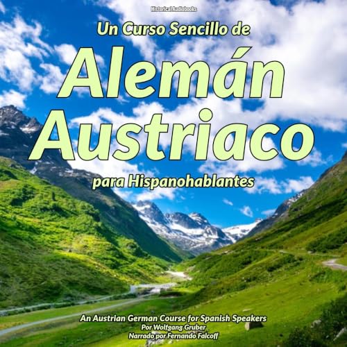 Diseño de la portada del título Un Curso Sencillo de Alem&aacute;n Austriaco para Hispanohablantes