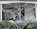 1000 sqft Fake Spider Web Halloween Party Outdoor Decorations Supplies