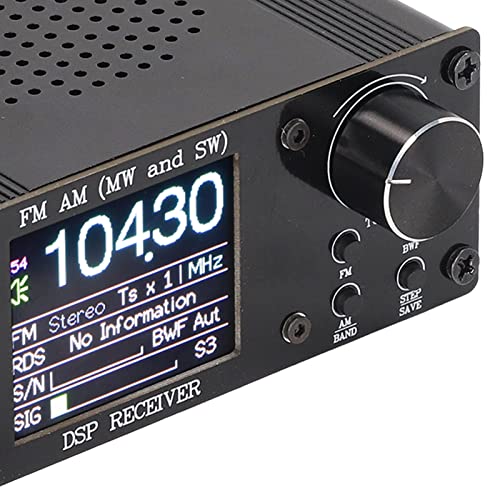 Oscillatore a Frequenza Variabile, Misuratore VFO Ad Alta Precisione e Stabilità 10 KHz a 220 MHz Supporto Trasmissione Dati I2C con Batteria