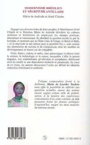 MODERNISME BRESILIEN ET NEGRITUDE ANTILLAISE: Mario de Andrade et Aimé Césaire