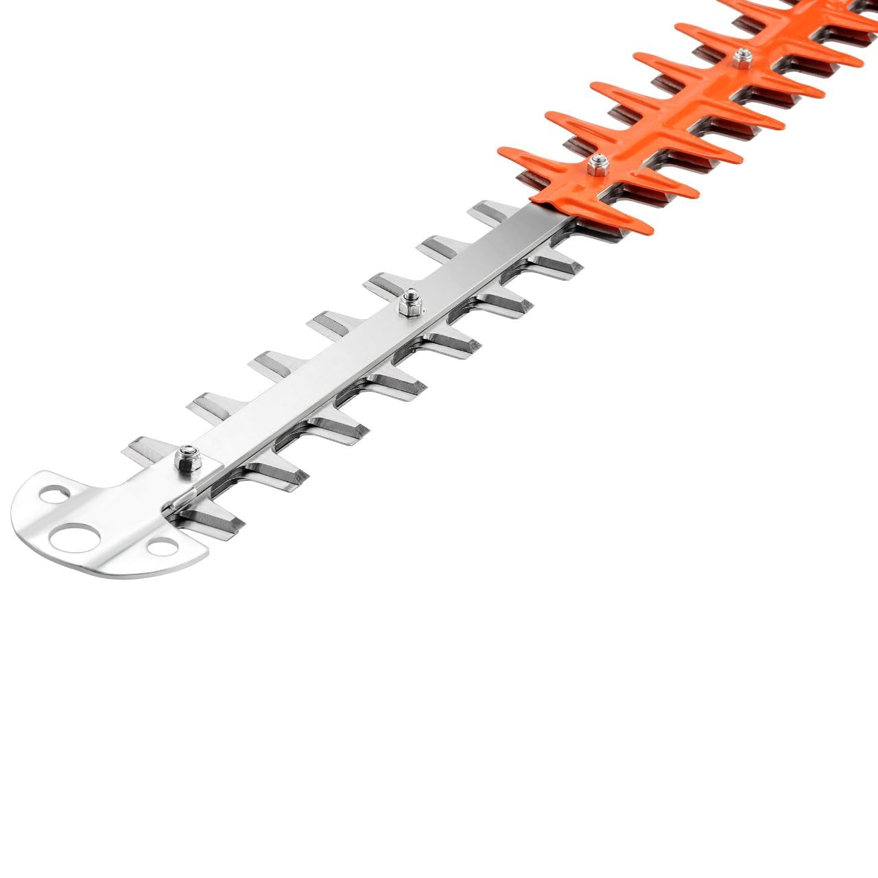 FUXTEC Taille-Haies Thermique FX-MH123ECO – Moteur 2T 25,4 cm³, Lame 560 mm, Coupe 28 mm, Ergonomique & Vibrations réduites