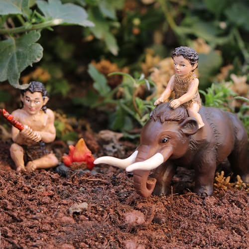 Fairy-Resin-Statues-Miniature-Fairy-Garden-Accessories-Indians-Figure-Primitive-Men-Woolly-Mammoth-Micro-Landscape-Ornaments-Outdoor-Statue Fairy Resin Statues Miniature Fairy Garden Accessories Indians Figure Primitive Men Woolly Mammoth Micro Landscape Ornaments Outdoor Statue
