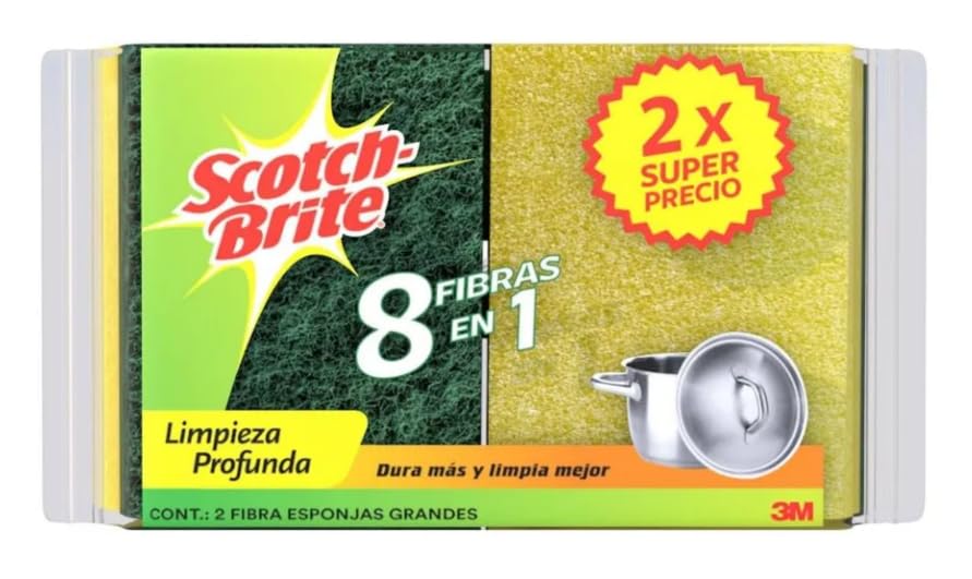esponja verde Marca 3M