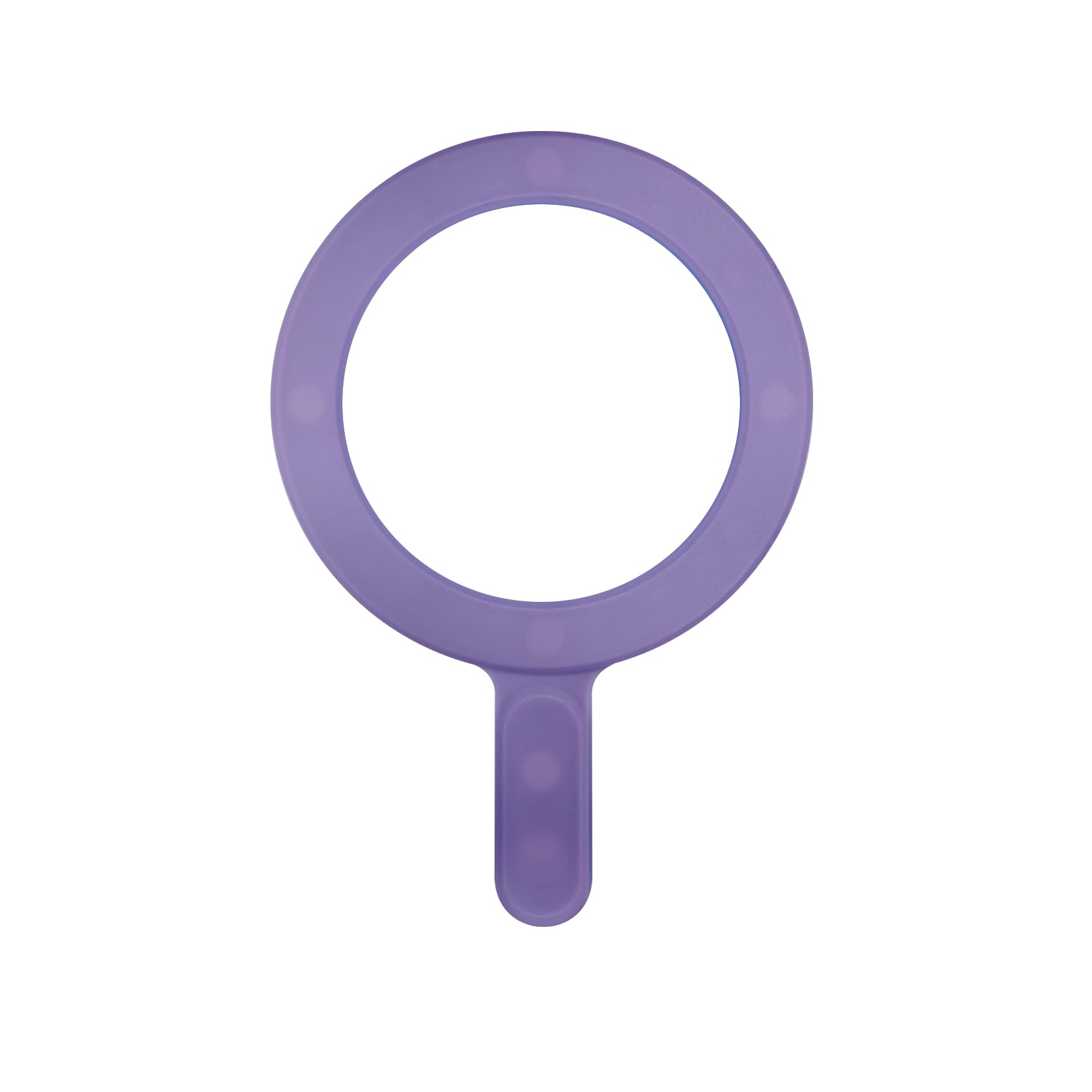 Celly, Anello Magnetico Adesivo Ultra Sottile con Adattatore, Compatibile con tecnologia Magsafe per Smartphone e Caricatore Wireless Ricarica Rapida, Colore Viola