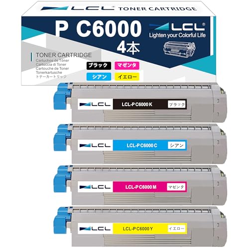 Amazon.co.jp: 【Amazon.co.jp限定】LCL リコー用 P C6000L 4色セット