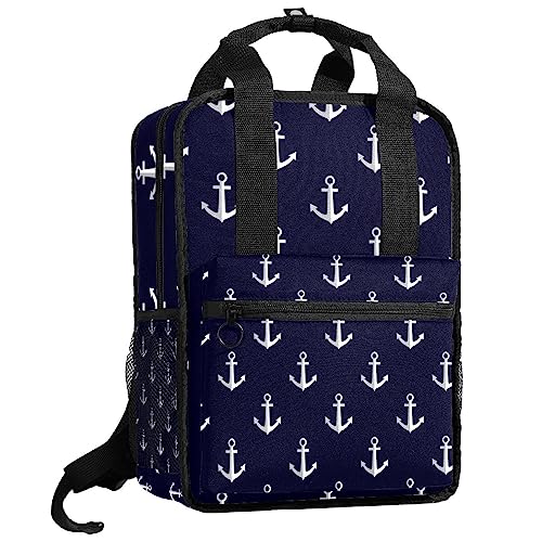Sac à dos marin pour garçons et filles cartable enfant multicolore de 35.5x26x12 cm