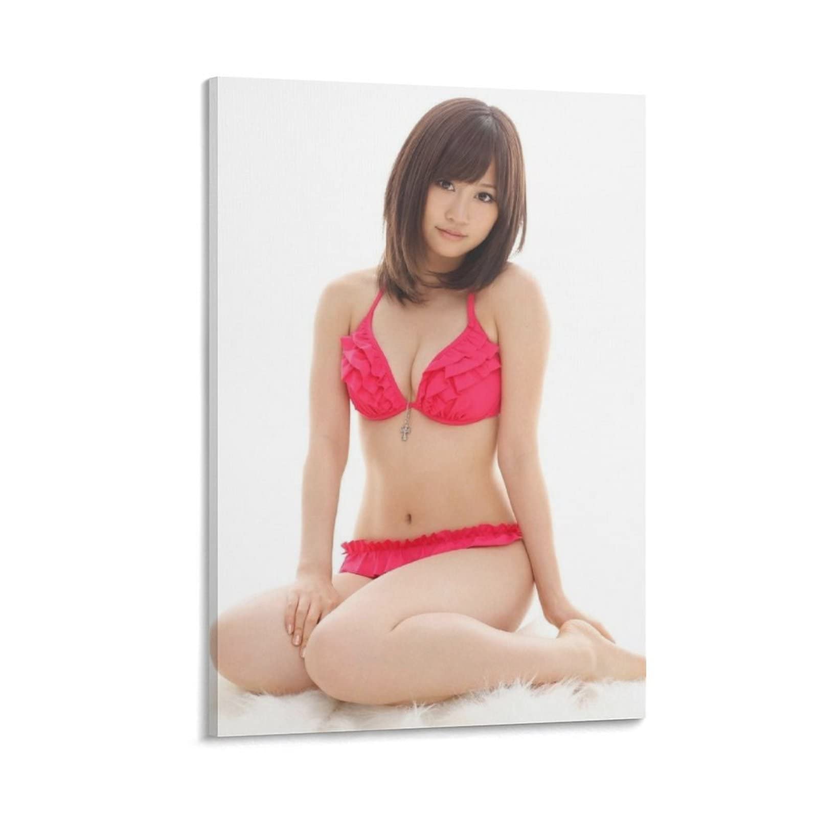 Amazon.co.jp: 前田敦子写真ビキニポスター2セクシー水着アートパネル