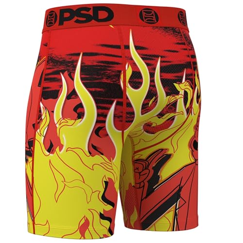 PSD Men's Boxer Briefs - Rick & Morty, 7 Inch Inseam, Moisture-Wicking, 4-Way Stretch, Boxer Briefs for Men, Small3