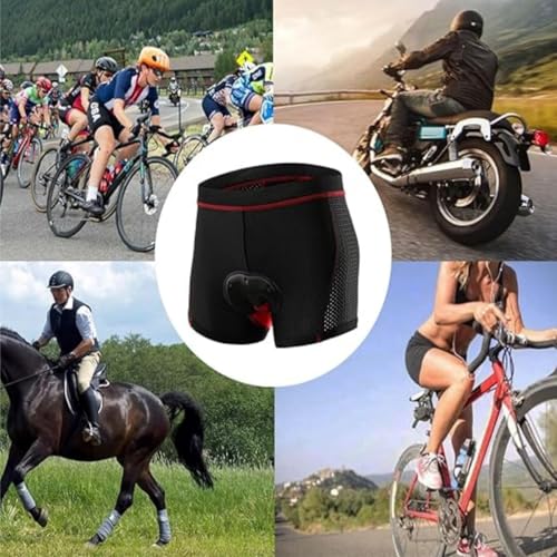 Men's Cycling Shorts, 3D Gel Padded Biking Undershorts, Quick-Dry Mountain Bike Underwear For Mtb Sports, Breathable Bicycle Undershorts, Anti Slip Lightweight Mtb Undershorts For Outdoor Cycling - 5