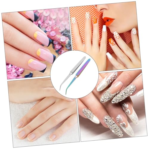 Beaupretty 4pcs herramienta multiusos para uñas miniatura 5