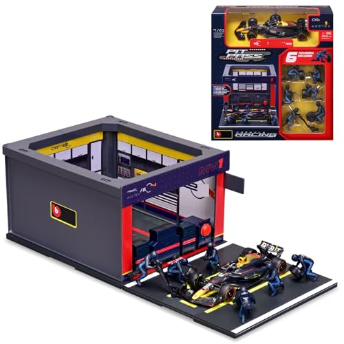Modelo de Auto de Carreras F1 RB20 1/43 con Figuras miniatura 1