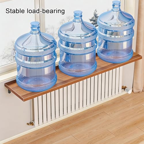 Estante de radiadores para sala de estar multifuncional y soporte triangular de pared 7