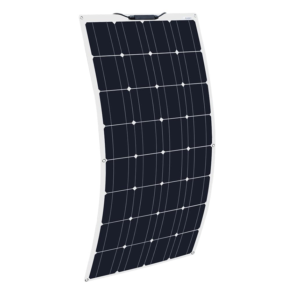 Amazon | フレキシブル ソーラー パネル、100W ソーラー システム