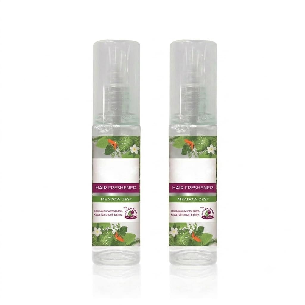 Hair Freshener Meadow Zest Spray 100 ml | Long-Lasting Hair Perfume Spray | Refreshes Hair, Controls Odor & Adds Fresh Fragrance | Suitable for All Hair Types-picture-18
