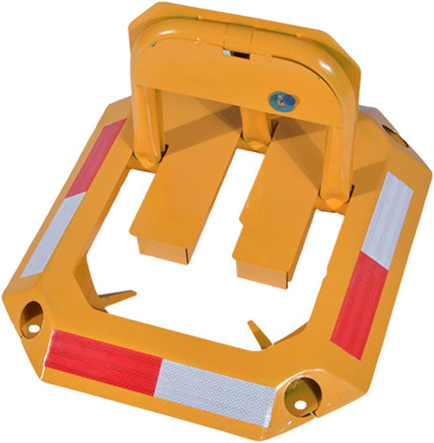 CWSLOCK Folding Star Anise Obstacles Detachable Parking Space Lock Parking Interceptor with Key And Bolt Bollard for Security Anti-Theft