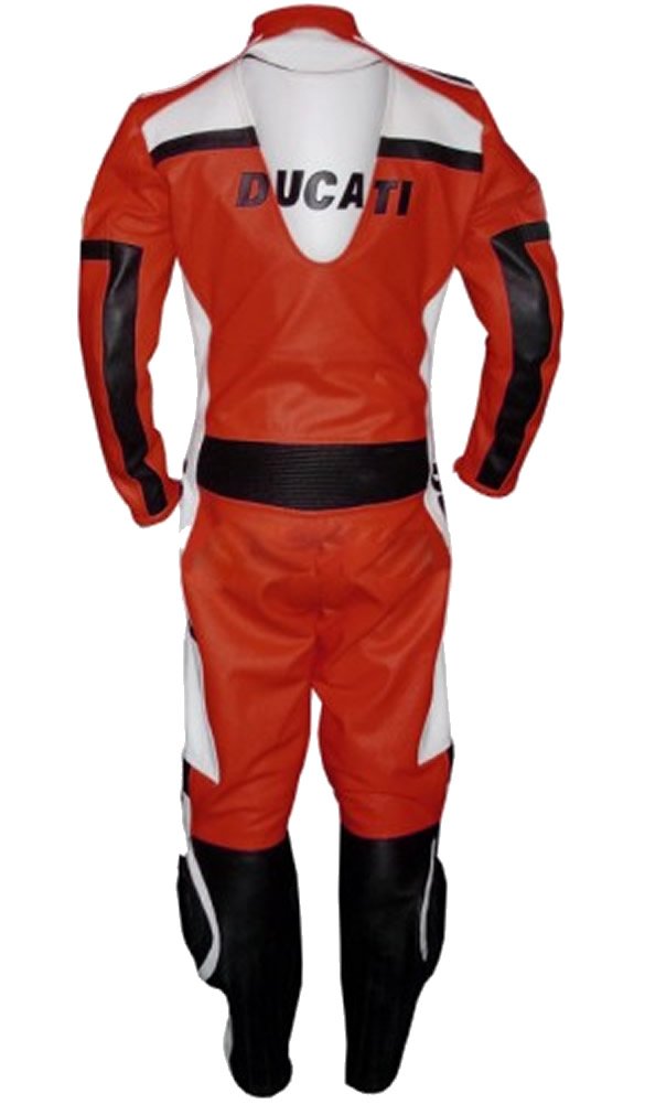 SRHides Men's Fashion Real Leather Motorbike Suit Cow Black X-Small