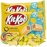 Sweetzo Lemon Crisp Kit Kats, Individually Wrapped Mini Wafers, Bulk Easter Candy, 8.4 Ounces (Pack of 2)