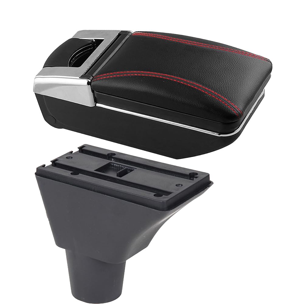 Accoudoir central de voiture en cuir compatible avec Citroën C3 C4