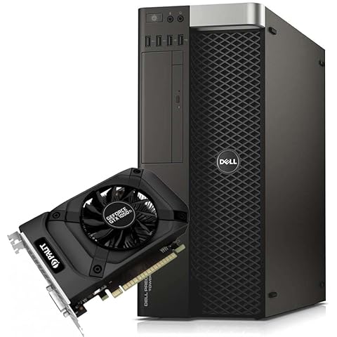 DELL Precision Tower 7810 Workstation con 2x Intel Core Xeon E5-2737v3 3,5 GHz, 32 GB RAM, SSD 2TB + 3Tb, Nvidia GTX 1050Ti 4Gb y Windows 10 Pro (Reacondicionado) Cover
