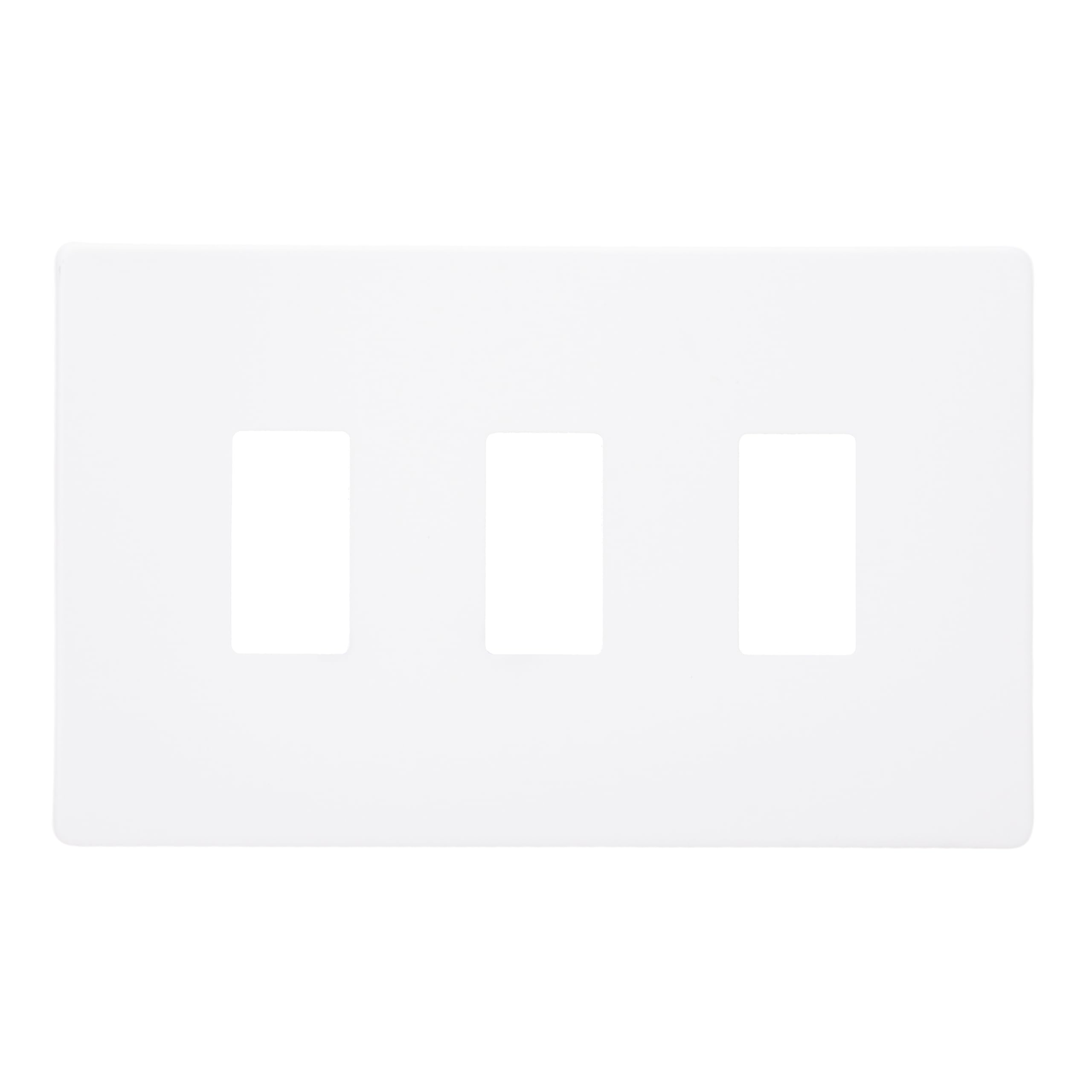 Varilight Triple PowerGrid Plate Kit - Screwless Primed, XDYPGY3S.PD