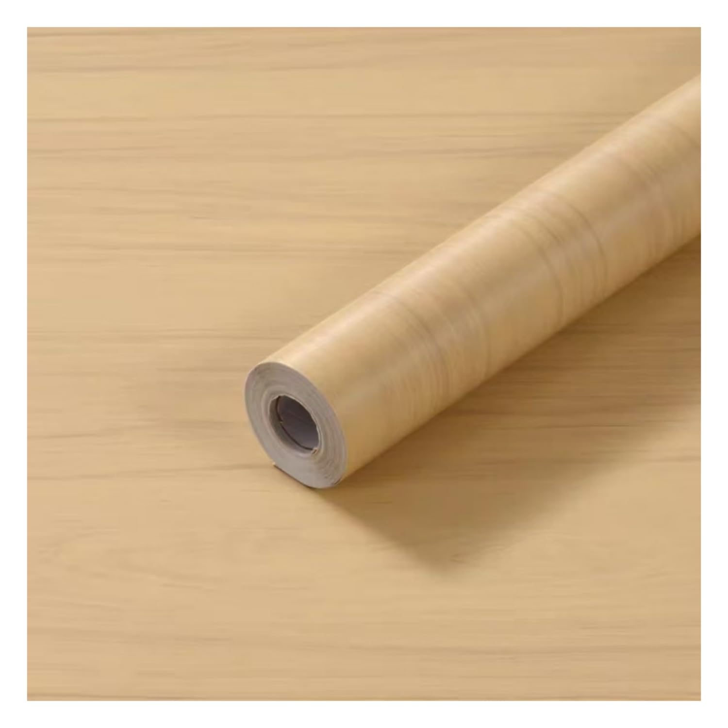 Lxlambentive B Walnut Wood Self Adhesive Wallpaper Vinyl Wrap Removable Furniture Stickers, Waterproof Peel & Stick Pvc, Width 10-90Cm, For Doors & Cabinets(,45Cm*5M)