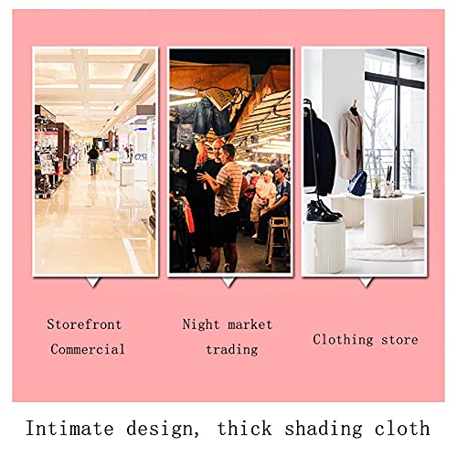 Xzgden Dressing Room, Portable Fitting Room,Simple Removable Locker Room Privacy Protection,Easy To Assemble Metal Track Ring Shelf For Women's Clothing Store,11 Colors Diy Temporary Locker Room #TOP2
