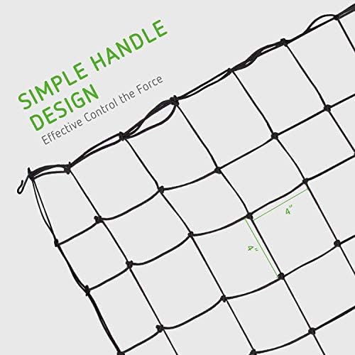 120cm x 120cm 1.2m x 1.2m Plant Support Scrog Net for Grow Tent Universal HEAVY DUTY Elasticated Cord STRECTHY NET Indoor Plant Hydroponic Grow Room Elastic Mesh Garden Trellis Netting Fits All Brands