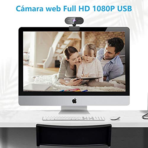 MHDYT Webcam with Microphone, HD 1080P Streaming Webcam for PC,MAC, Laptop,Plug and Play USB Camera for Youtube,Skype… - Image 7