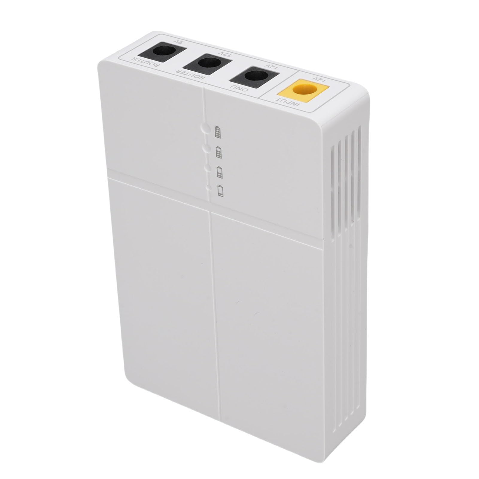 Wakects Alimentation sans Interruption 6000mAh, Bloc D’Alimentation DC de Secours pour Routeur Modem WiFi 5 Heures, 2 Ports DC avec Protection Contre Les Surcharges