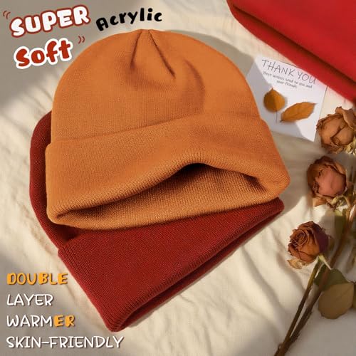 Image of ZOORON Toddler Beanie Boys Girls Beanies Kids Winter Hats Children Knit Cap