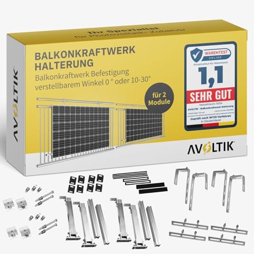 SOLAR-HOOK PV-Halterung Für Balkon Mit Senkrechten Produktbild-Vorschau 10
