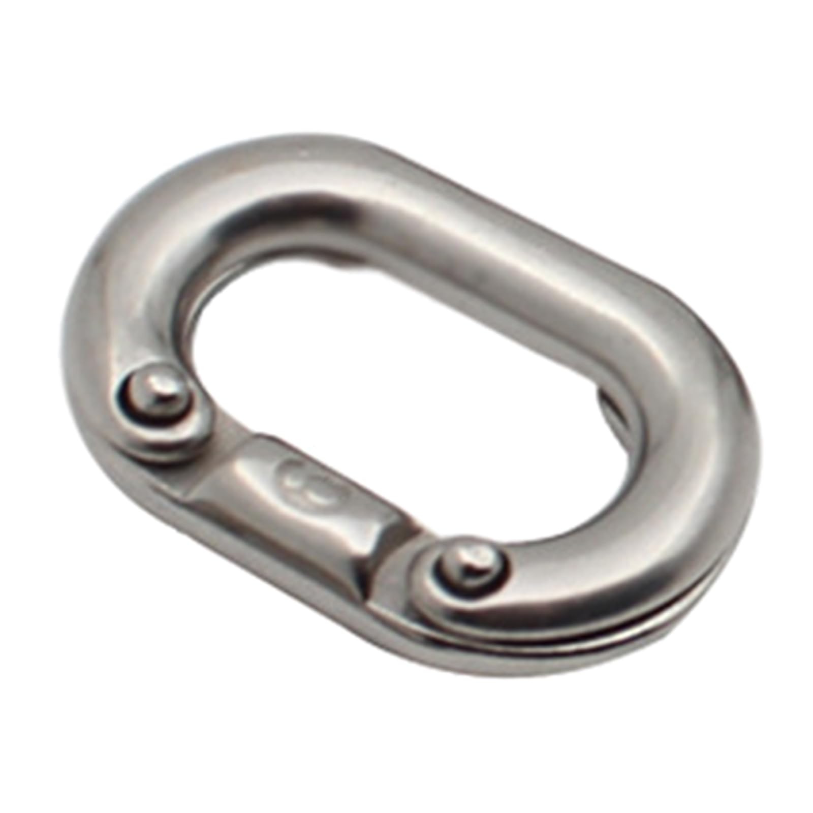 GRABAGECAN 1Piece Marine Grade C Link Split Connectings Ship Anchors Chain Link 316 Steels Chain Link Connector