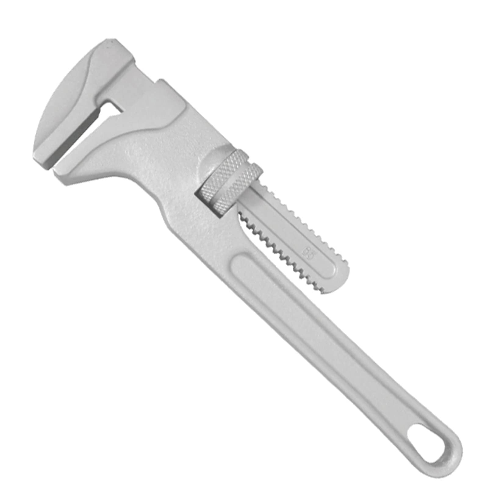 WEDO Edelstahl Rohrzange，Einhandrohrzange，Verstellbarer Schraubenschlüssel,Korrosionsschutz，Rostfest,Umweltfreundlich,380mm