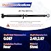 Rear Drive Shaft Prop Shaft Driveshaft Assembly Fit for BMW E53 X5 2001 2002 2003, AWD Automatic Transmission, OE 26107510001, 26101229720