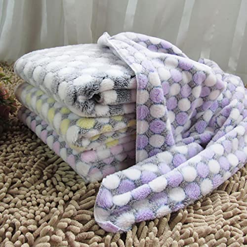 Couverture pour chien chat lit doux flanelle coussin 80x60cm - 3