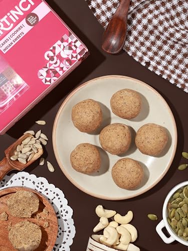 Image of Artinci Sugar Free High Protein Laddu -190 g x 3 Packs | Low Carb Keto Friendly | Vegan Protein Laddoo with Seeds & Nut Flour | Diabetic Friendly | As Seen on Shark Tank India