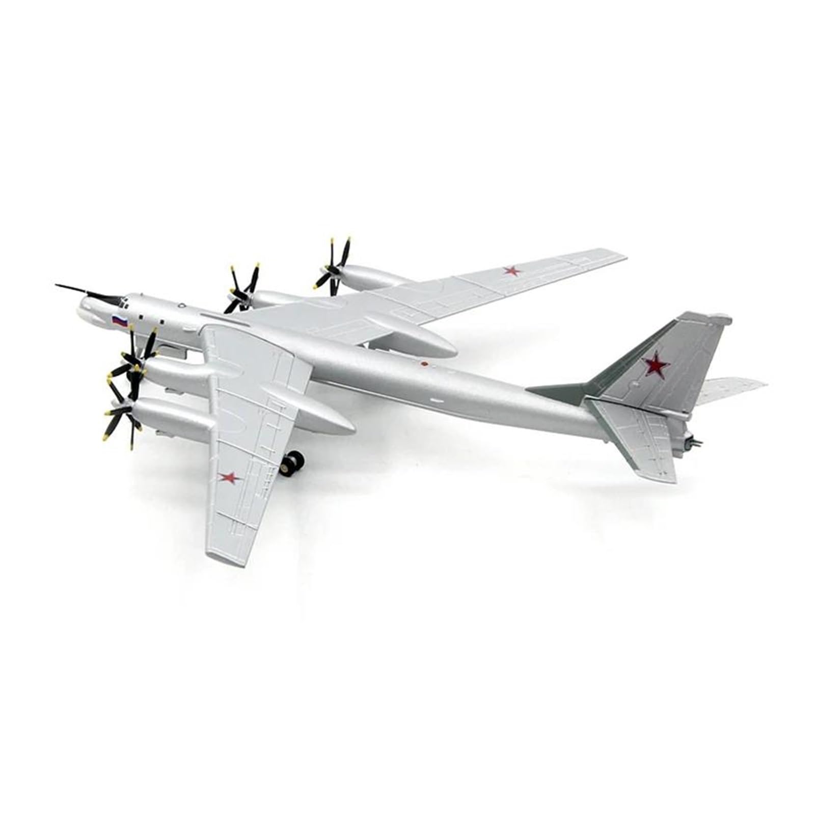 Avión de combate TU-95MS réplica de metal escala 1/200 el regalo militar ideal