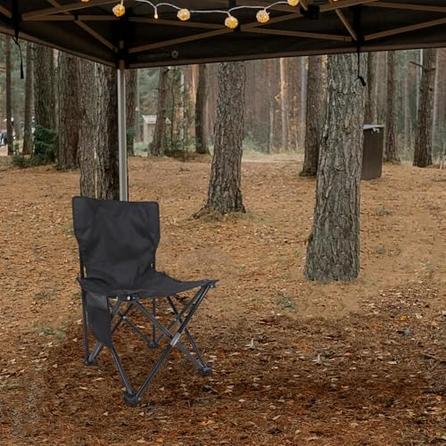 Chaise de camping pliable compacte et tabouret pliant léger portable - 6
