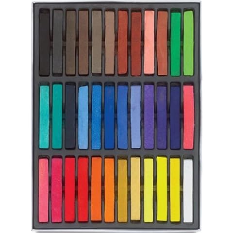 Boolavard Haarkreide 36 Farben Set Hairchalk Haar Kreide Cover