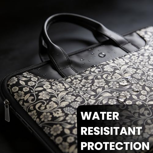 Image of Futopia Stylish Printed Laptop Sleeve Bag 15.6-16 Inch with Handle | Laptop Case Cover | Water Resistant & Shockproof | Padded Interior | Laptop, Notebooks Bag for Office, College & Travel