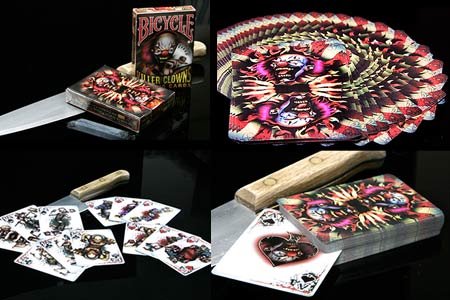 Bicycle Killer Clowns Playing Cards by Collectable...