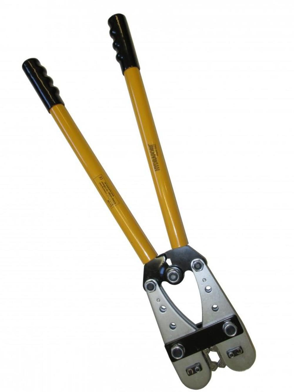 Pinza crimpatrice meccanica 10-120 mm² giallo