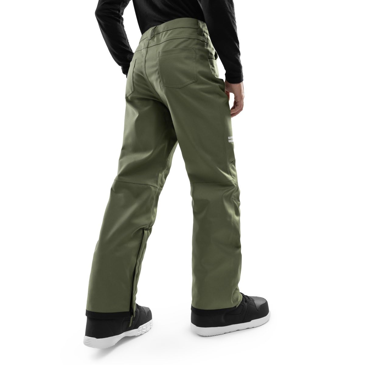 SIROKO Pantalón de Nieve Hardshell esquí y Nieve P2 Taiga Verde
