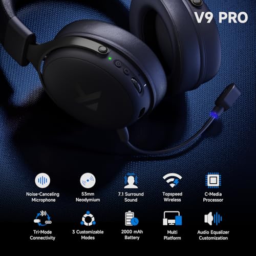 MCHOSE V9 PRO Wireless Gaming Headset の商品画像 3