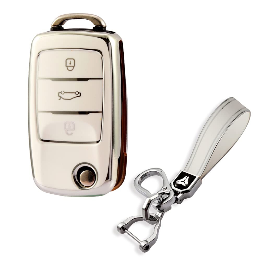 RXXR VW Seat 3 Button Car Key Case