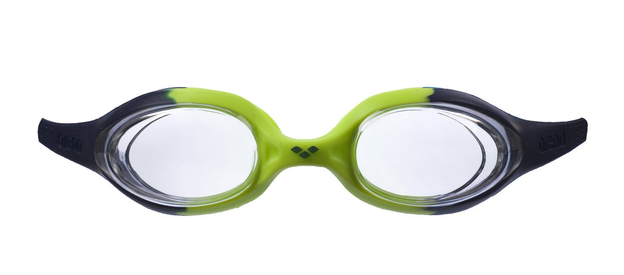 arena Spider Junior Children's Swimming Goggles, Standard Pool Goggles with Anti-Fog Lenses and UV Protection, Self-Adjusting Nose Bridge, Hypoallergenic Silicone Seals