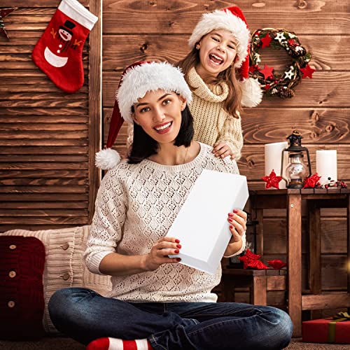 Gift Box White With Magnetic Closure Lid 12" X 6" X 4" Gift Box For Presents,Luxury For Gift Packaging, Bridesmaid Gifts Box, Magnetic Gift Box For Gifts, Cute Box,Birthday Gift Box,Christmas Gift Box #TOP4