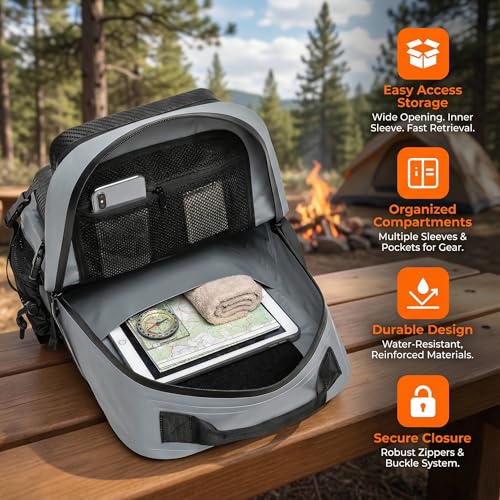 Miramrax 30L Tactical Dry Bag Backpack
