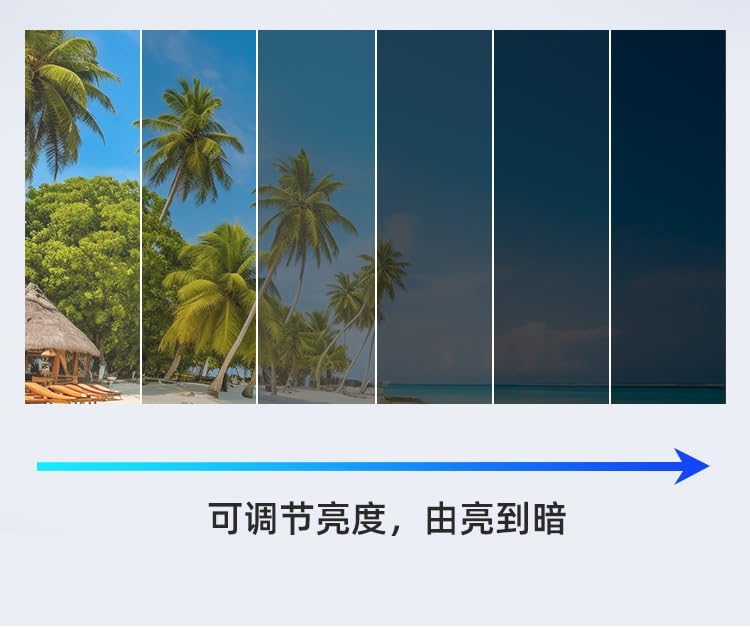 Hand Made Nd-400 9 Gears Round Polarized Adjustable Dimming Men Sunglasses women Filter Diving Fishing - Image 5