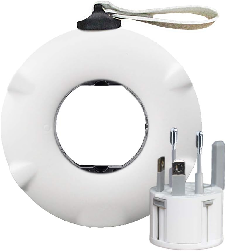 Bagel-(White) Universal Power Strip | Working from Home Essential